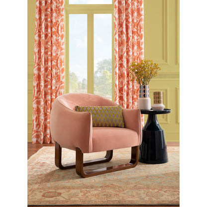 Milo Armchair Chair with Ottoman