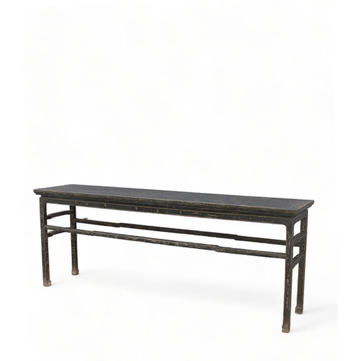 MingQing 89.4'' W Solid Wood Console Table