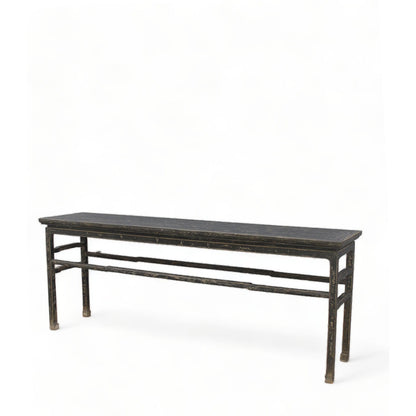 MingQing 89.4'' W Solid Wood Console Table