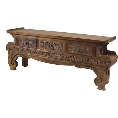 Ming 88'' W Solid Wood Console Table