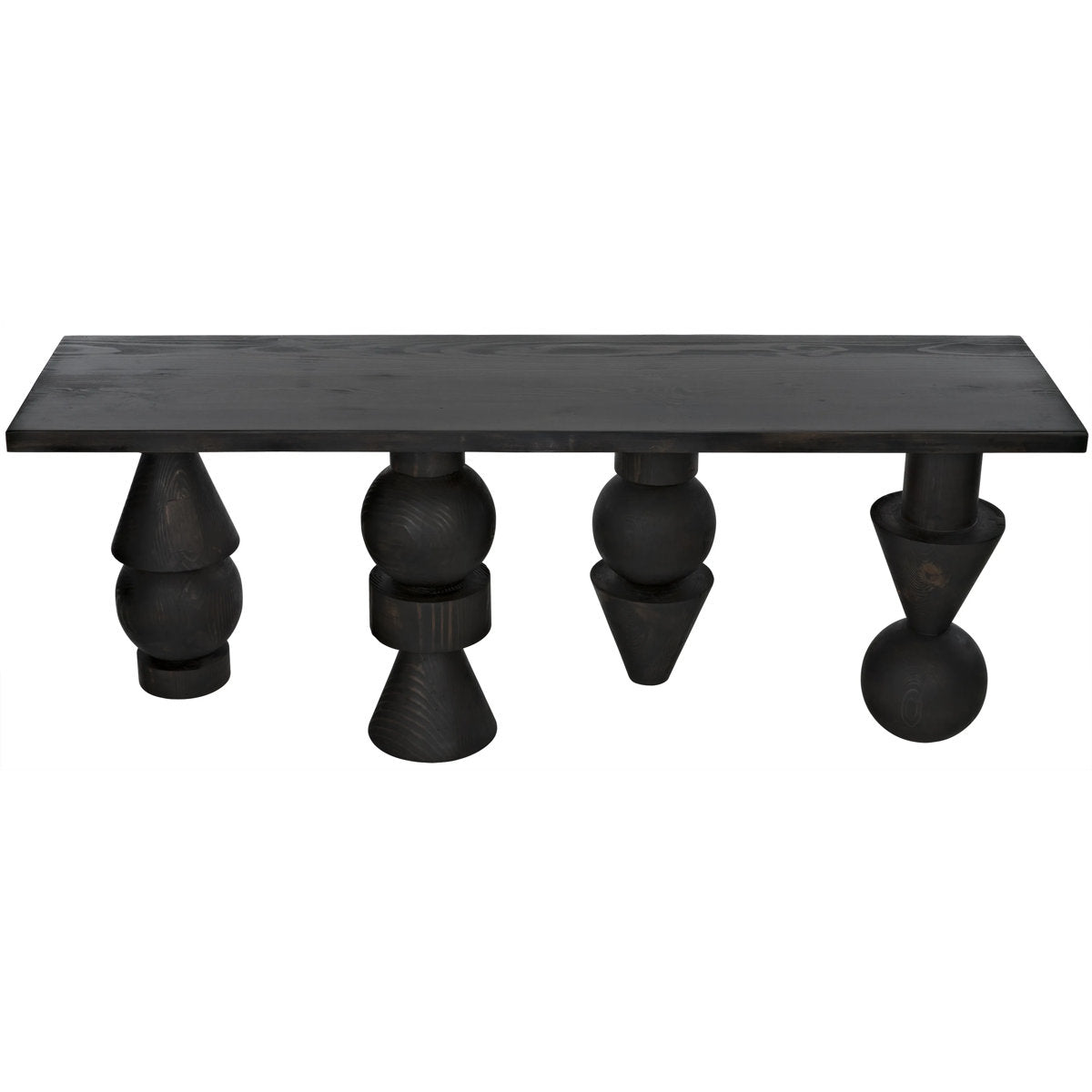 Moai 82'' W Solid Wood Console Table