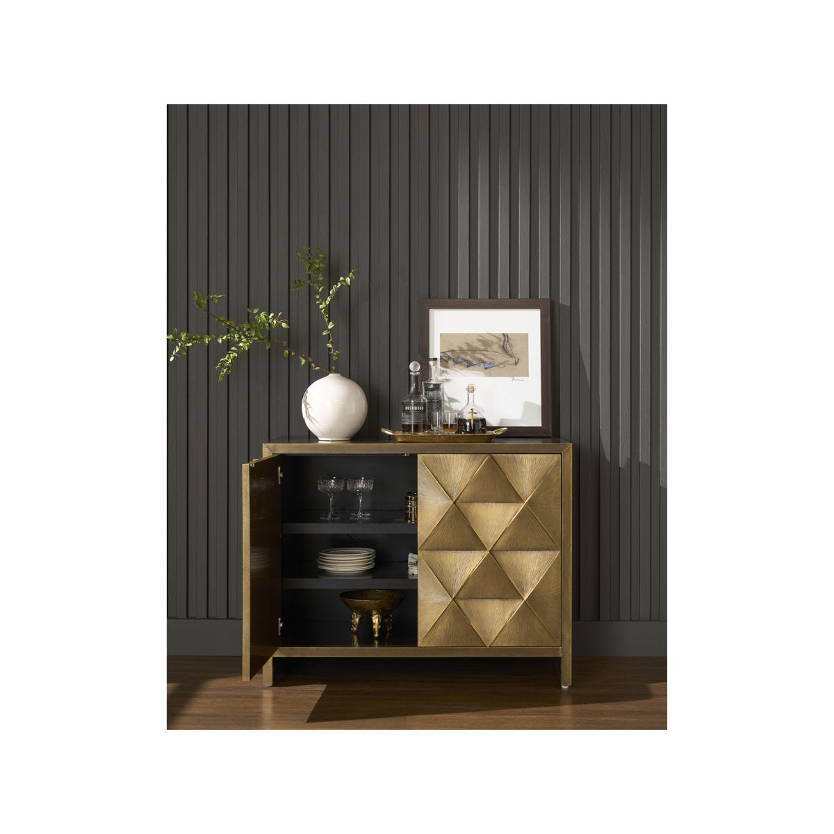 Modern Accent Cabinet