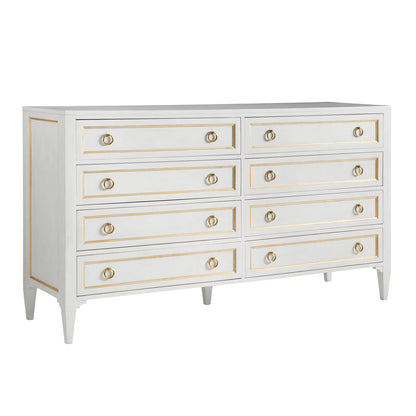 Modern History 8 - Drawer Solid Wood Dresser