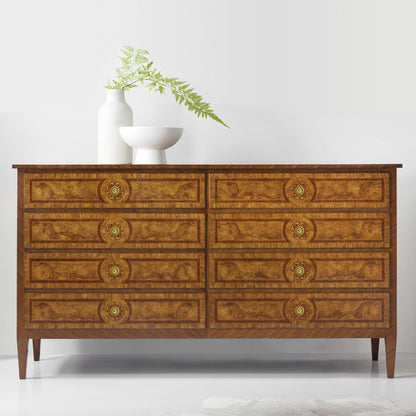 Modern History 8 - Drawer Solid Wood Dresser