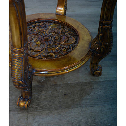 Modigliani Glass End Table