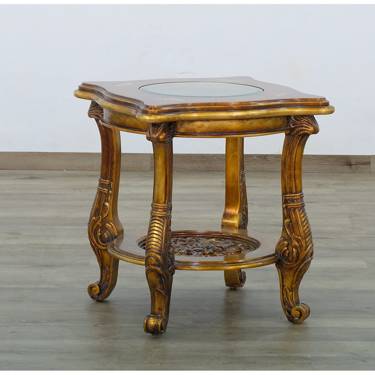Modigliani Glass End Table
