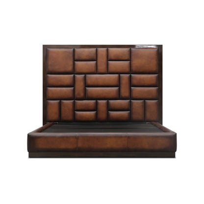 Mondrian Leather Bed