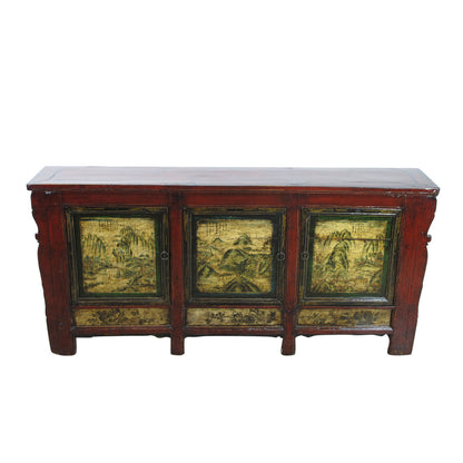 Mongolia 81.5'' W Solid Wood Sideboard