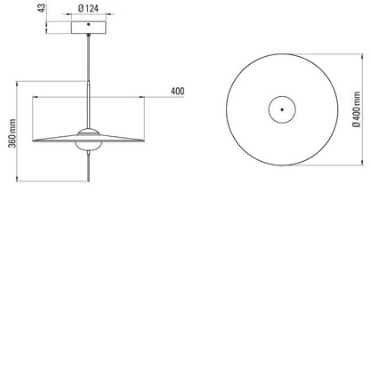 Mono 1 - Light LED Chandelier