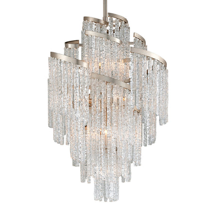 Mont Blanc 13-Light Unique / Statement Tiered Chandelier