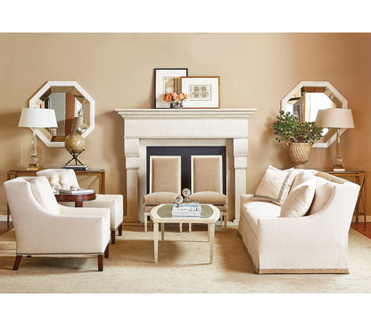 Montpelier Console Table With Glass Top