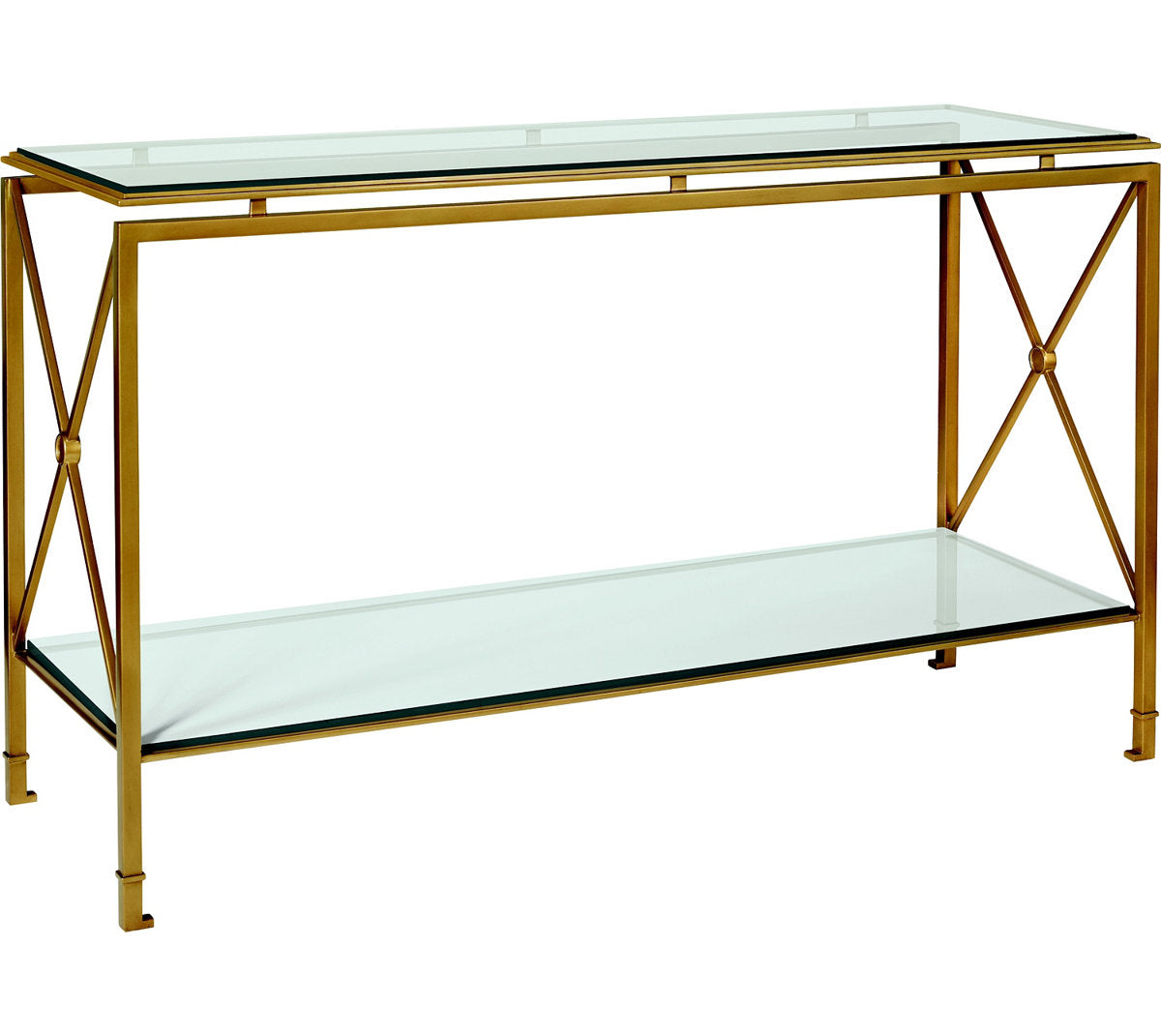 Montpelier Console Table With Glass Top