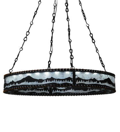 Mountain Range 36 - Light LED Chandelier