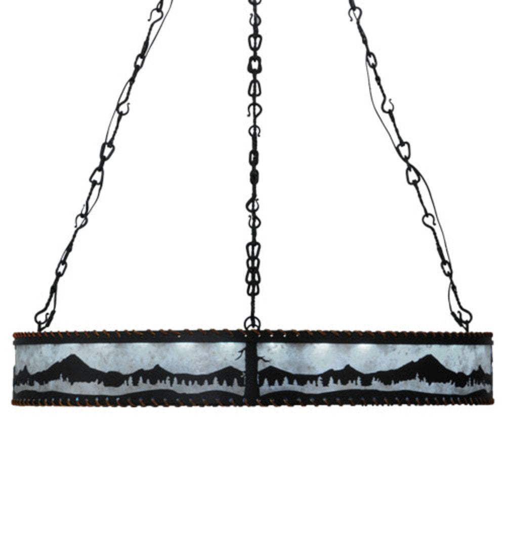 Mountain Range 36 - Light LED Chandelier