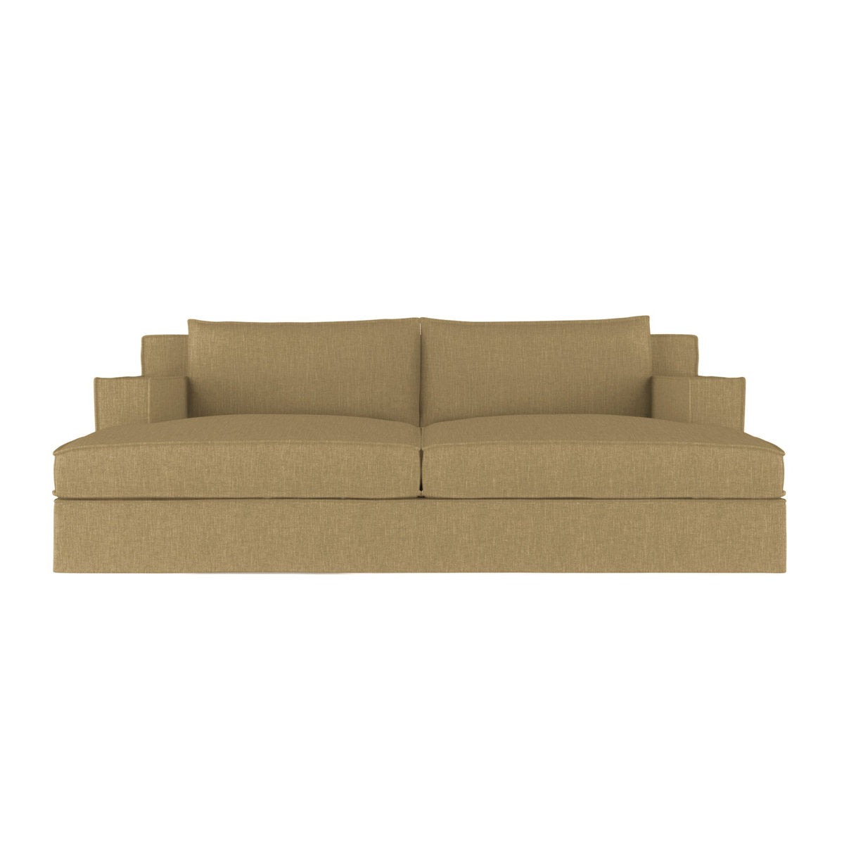 Mulberry Square Track-Arm Daybed with Flange Seam