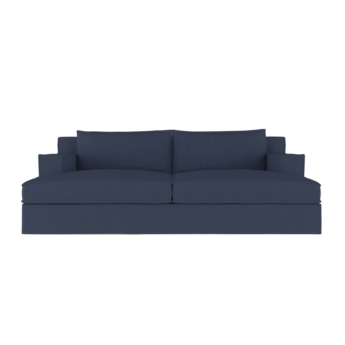 Mulberry Square Track-Arm Daybed with Flange Seam