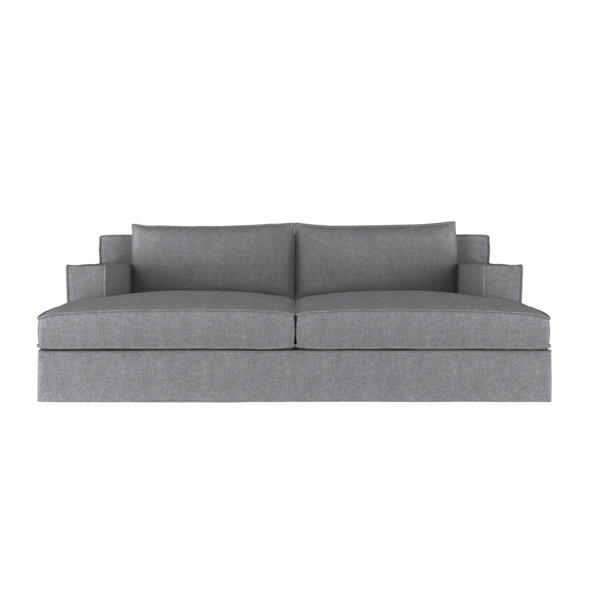 Mulberry Square Track-Arm Daybed with Flange Seam