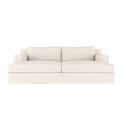 Mulberry Square Track-Arm Daybed with Flange Seam