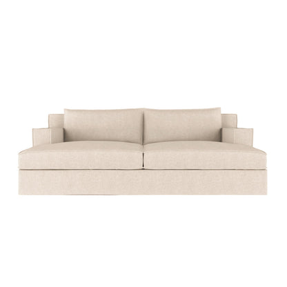 Mulberry Square Track-Arm Daybed with Flange Seam