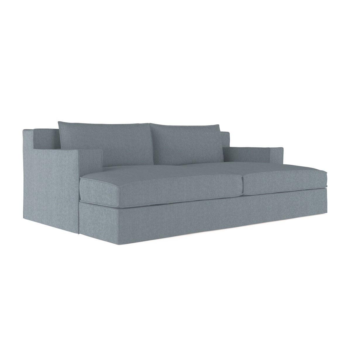 Mulberry Square Track-Arm Daybed with Flange Seam
