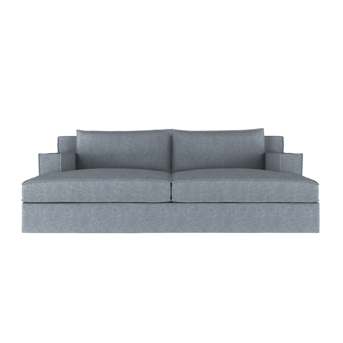 Mulberry Square Track-Arm Daybed with Flange Seam