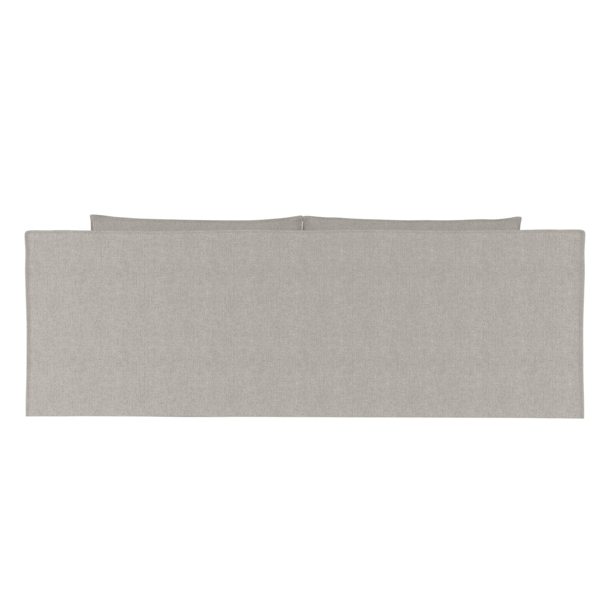 Mulberry Square Track-Arm Extra Long Sofa with Flange Seam