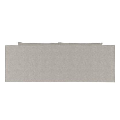 Mulberry Square Track-Arm Extra Long Sofa with Flange Seam