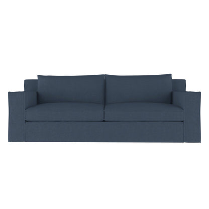 Mulberry Square Track-Arm Sofa with Flange Seam