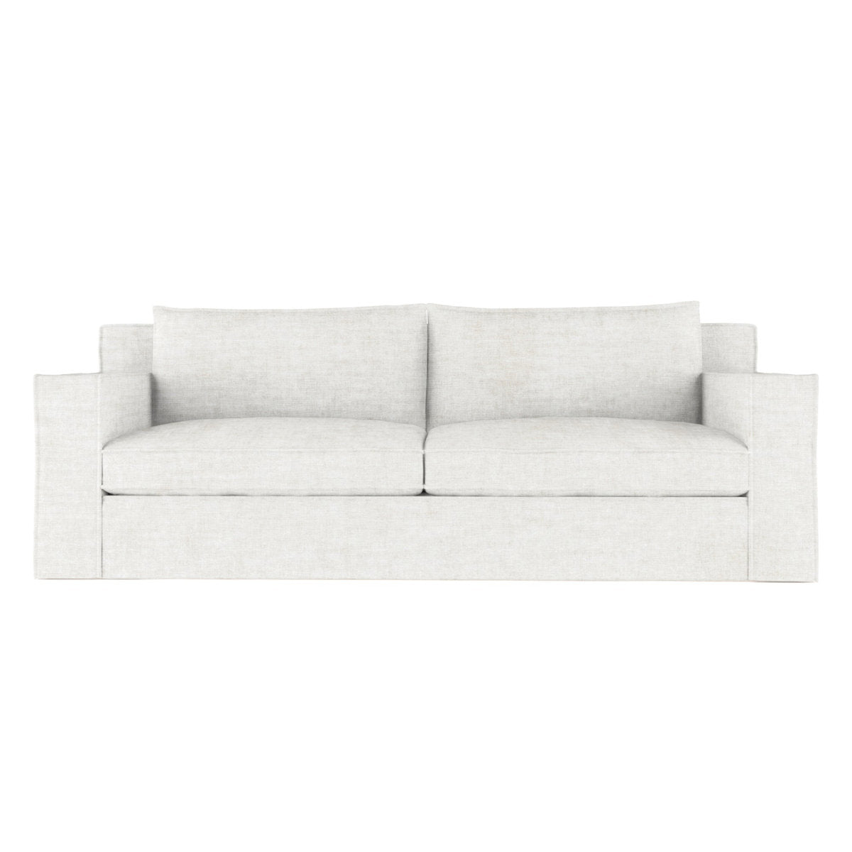 Mulberry Square Track-Arm Sofa with Flange Seam