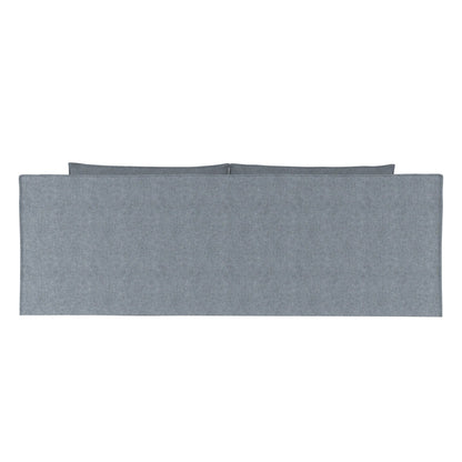 Mulberry Square Track-Arm Sofa with Flange Seam