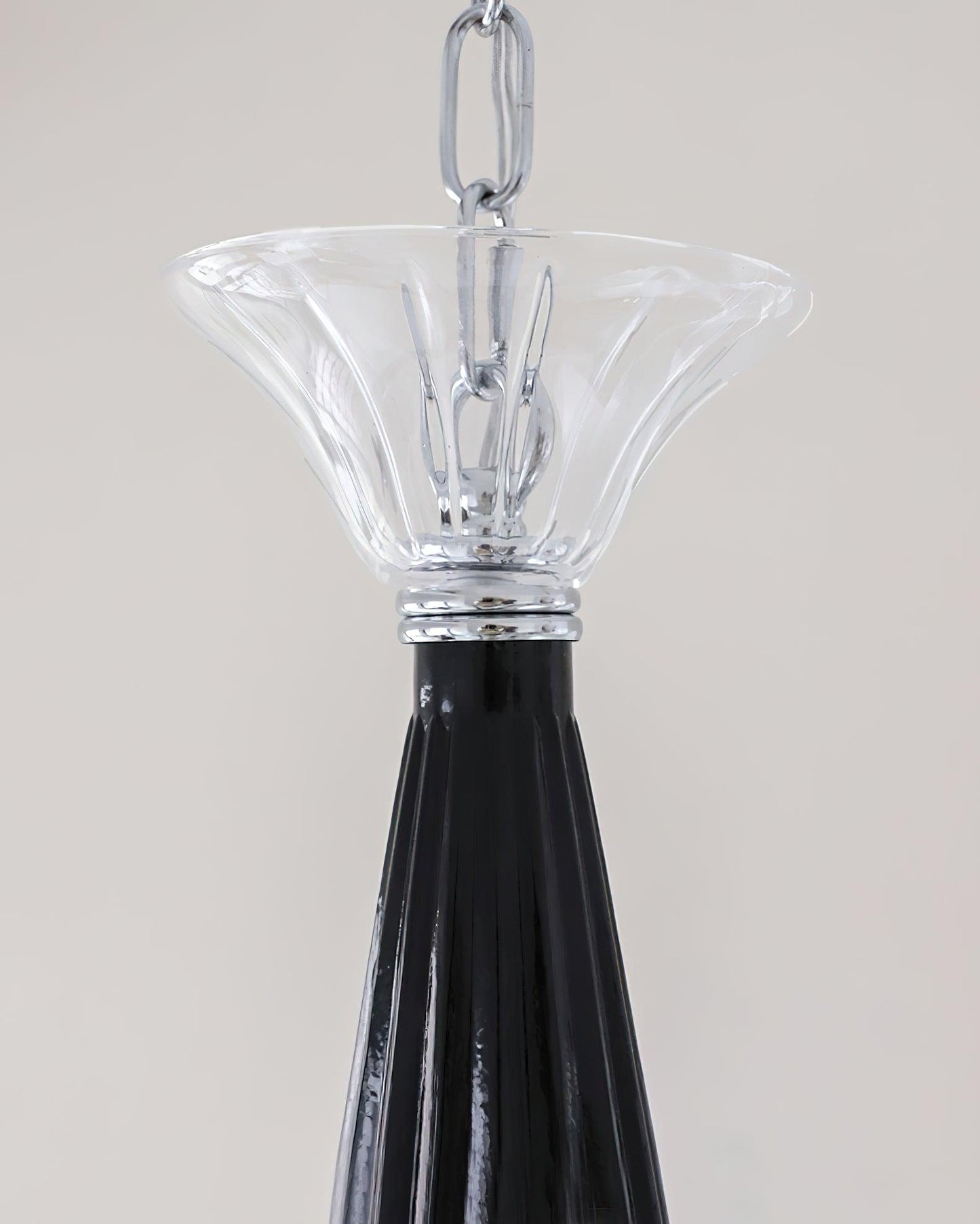 Black Candle Chandelier