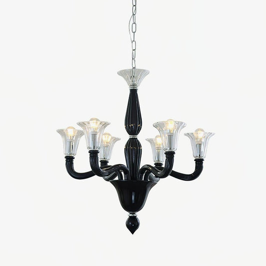 Black Candle Chandelier