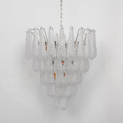 Glass Droplet Chandelier
