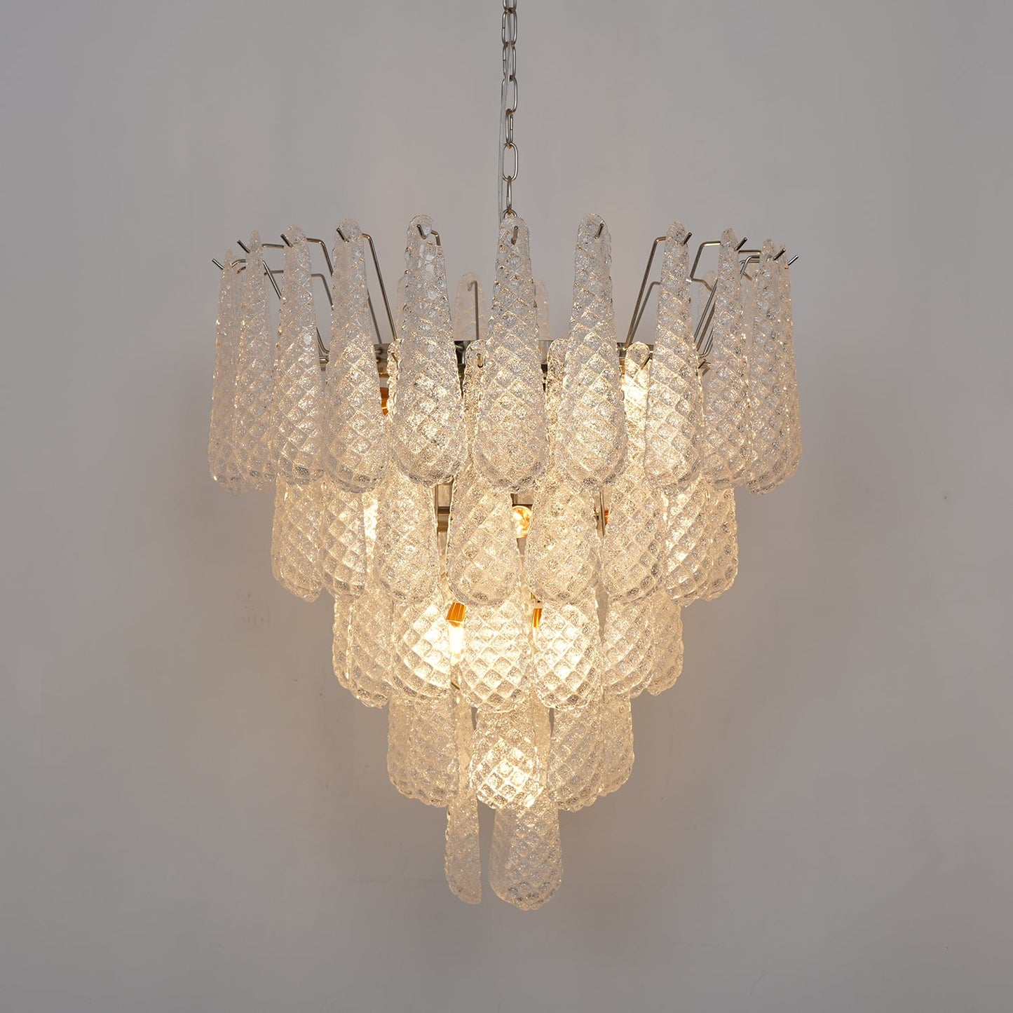 Glass Droplet Chandelier