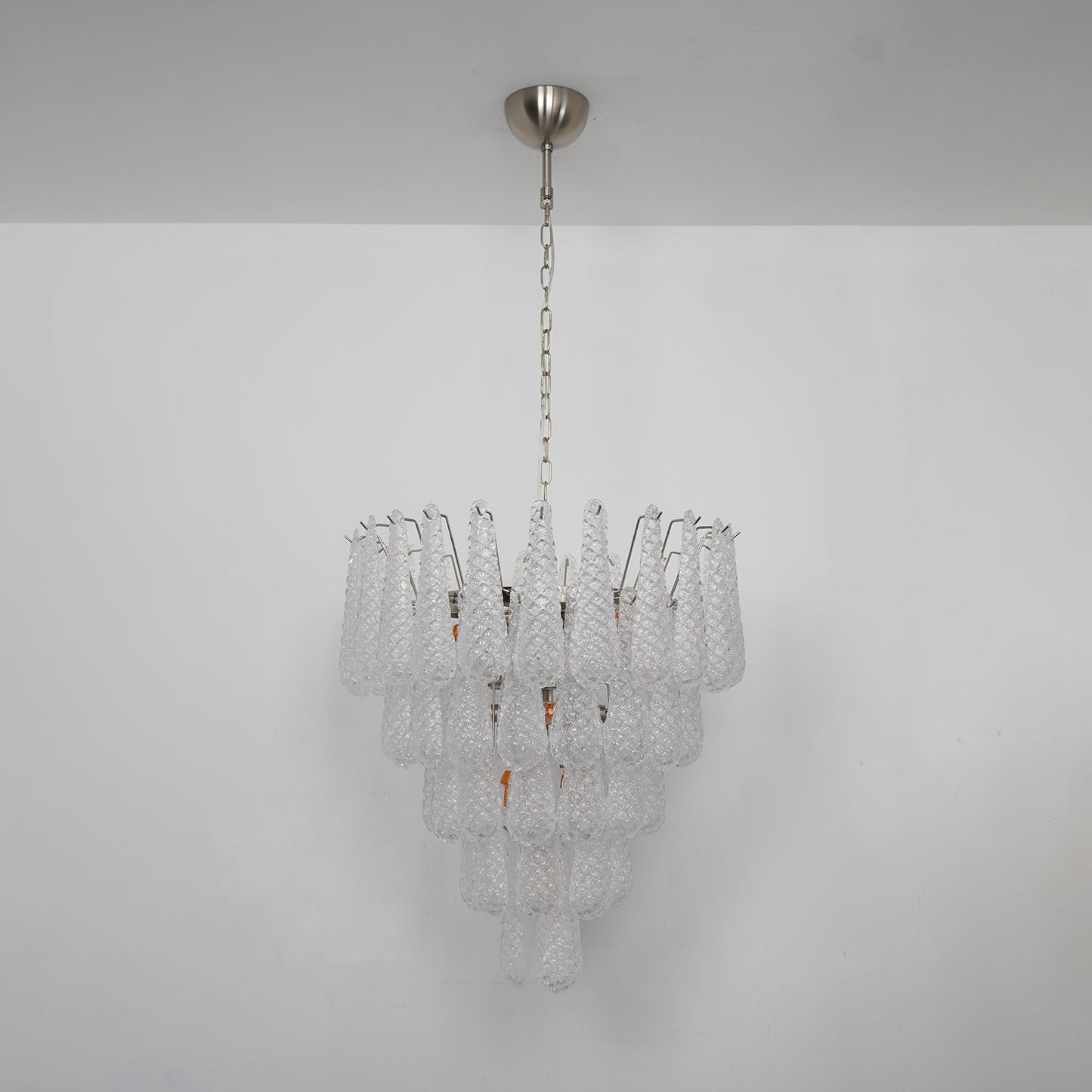 Glass Droplet Chandelier