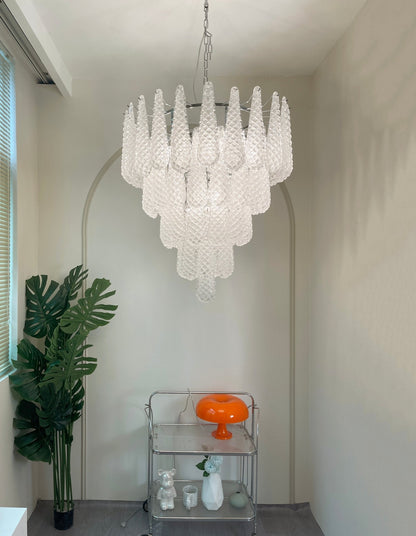 Glass Droplet Chandelier