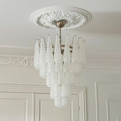 Glass Droplet Chandelier