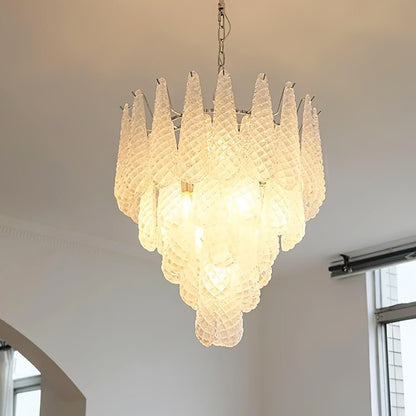Glass Droplet Chandelier