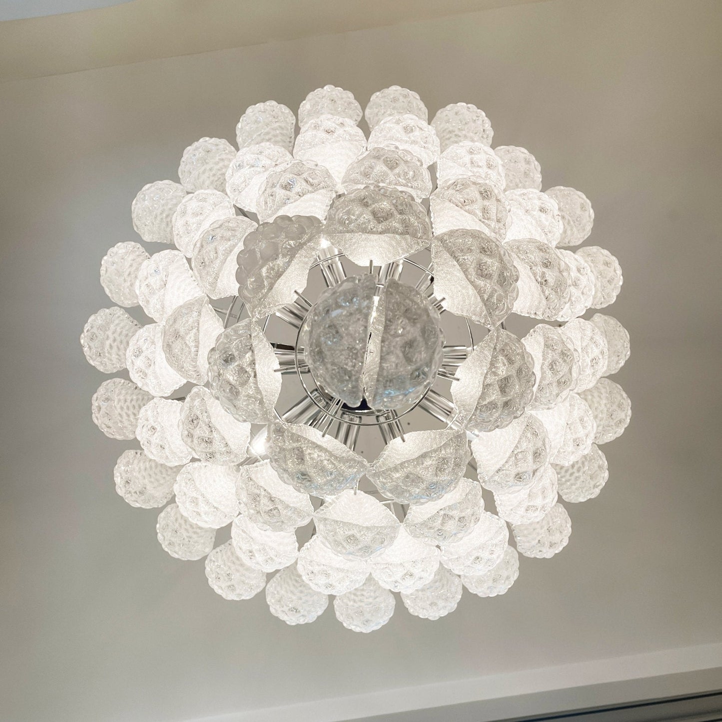 Glass Droplet Chandelier