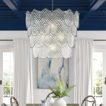 Murano Leaf Chandelier