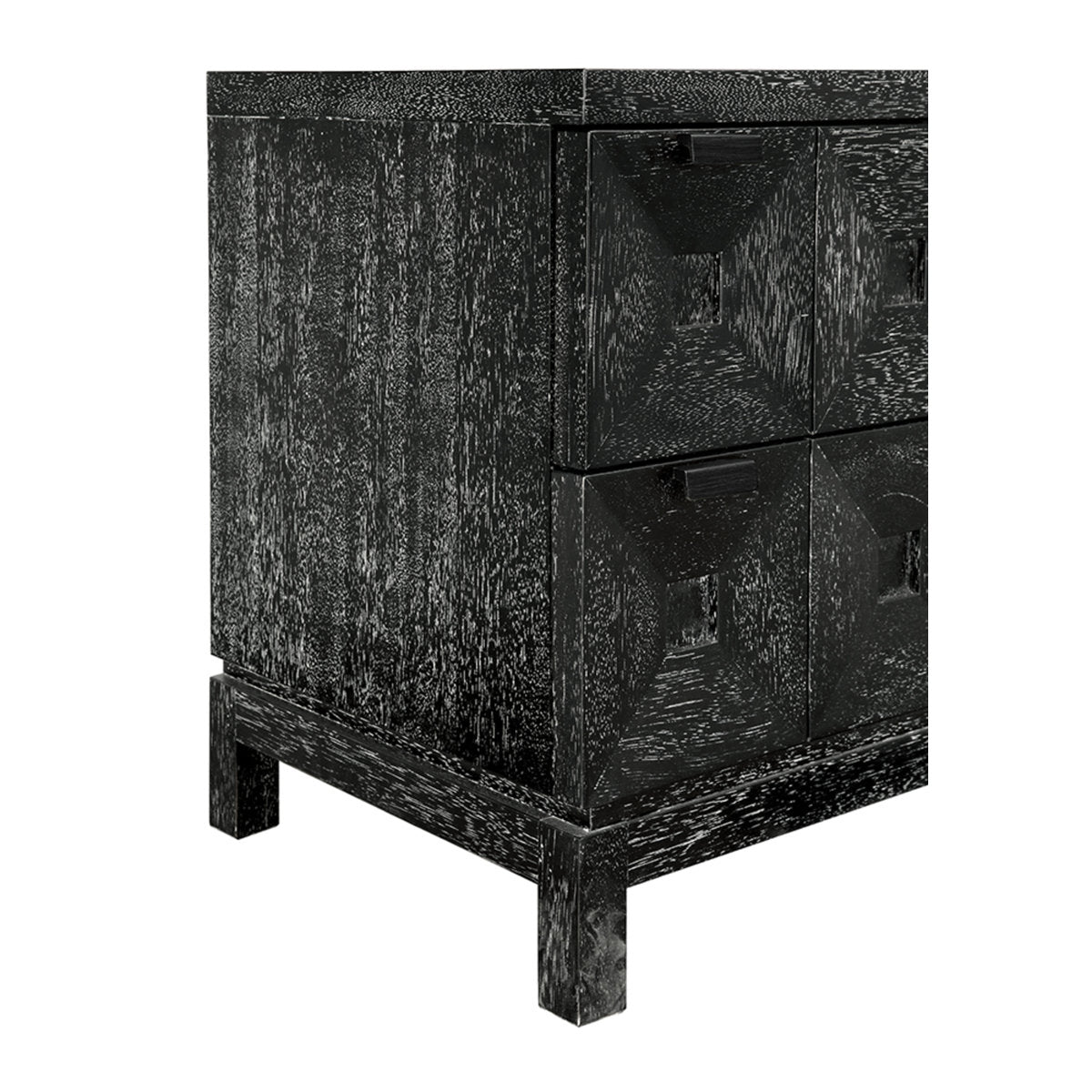Musashi 2 Drawer, Large, Black Walnut