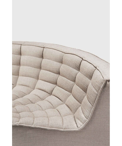 N701 Modular Sofa Set - Combo Left - 1 Seater + 3 Seater + 90掳 Round Corner