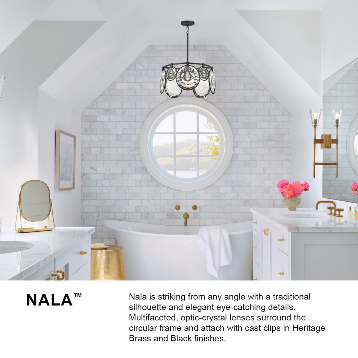 Nala 15 - Light Crystal Tiered Chandelier