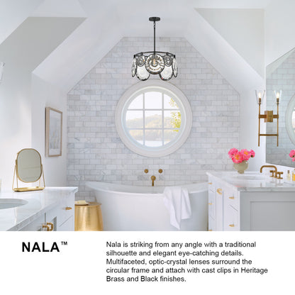 Nala 15 - Light Crystal Tiered Chandelier