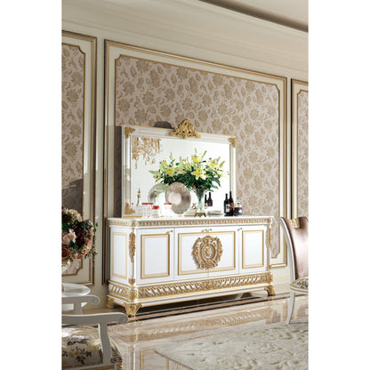 Narcissus 87'' W Solid Wood Sideboard