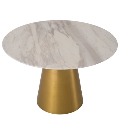 Nathan Round Marble Dining Table