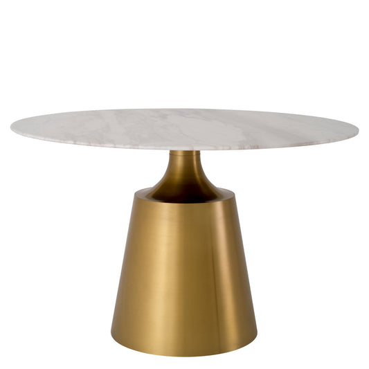 Nathan Round Marble Dining Table