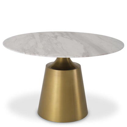 Nathan Round Marble Dining Table