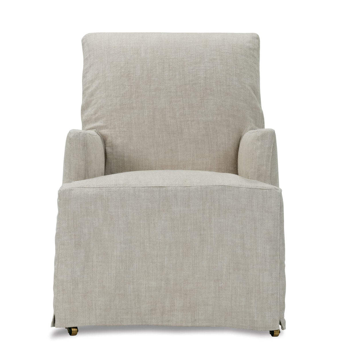 Natural Finch Slipcovered Dining Chair