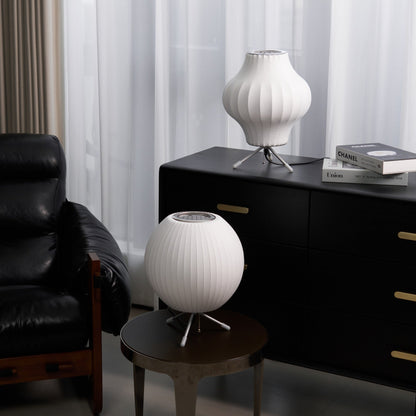 Tripod Bubble Table Lamp